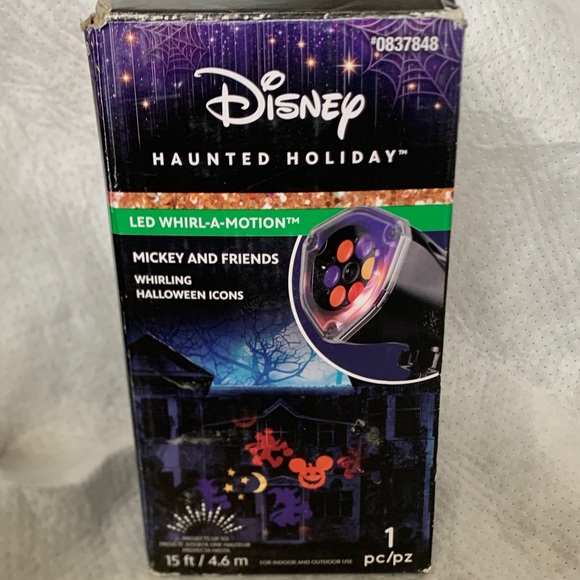 Disney LED Whirl-a-motion House Decor Mickey And Friends - Picture 1 of 6